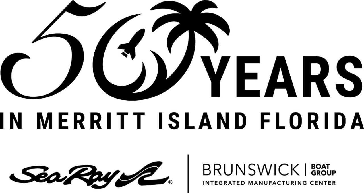 Sea Ray 50th Merritt Island logo