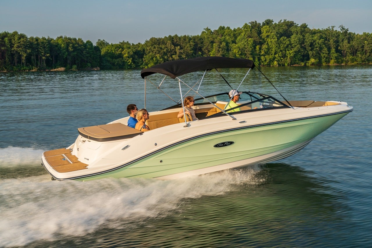 2024 SPX 230 boat running starboard stern view