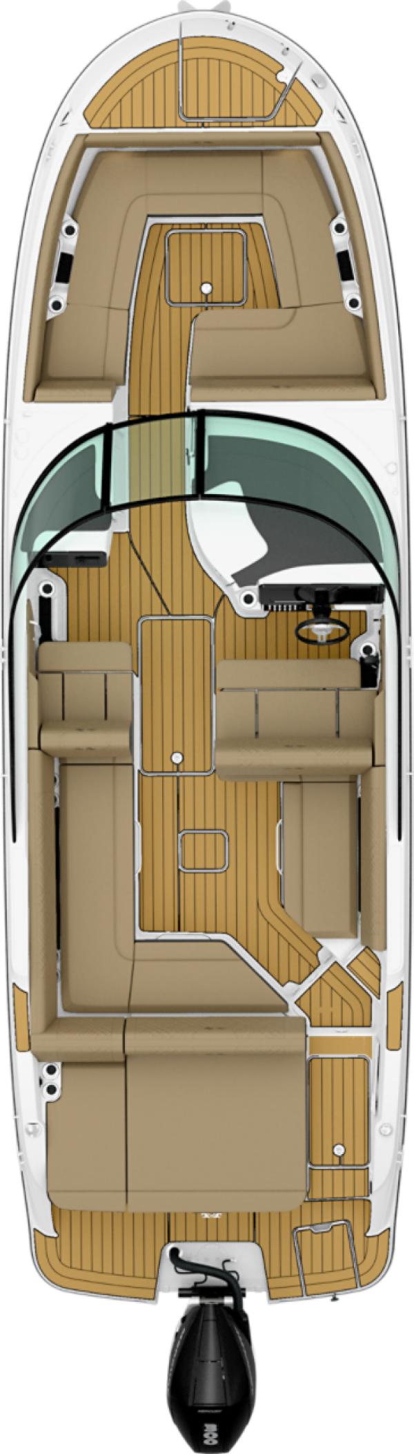 SDX 270 Outboard floor plan