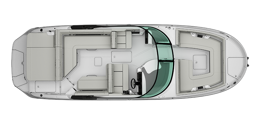 Sea Ray SDX 270 Floorplan