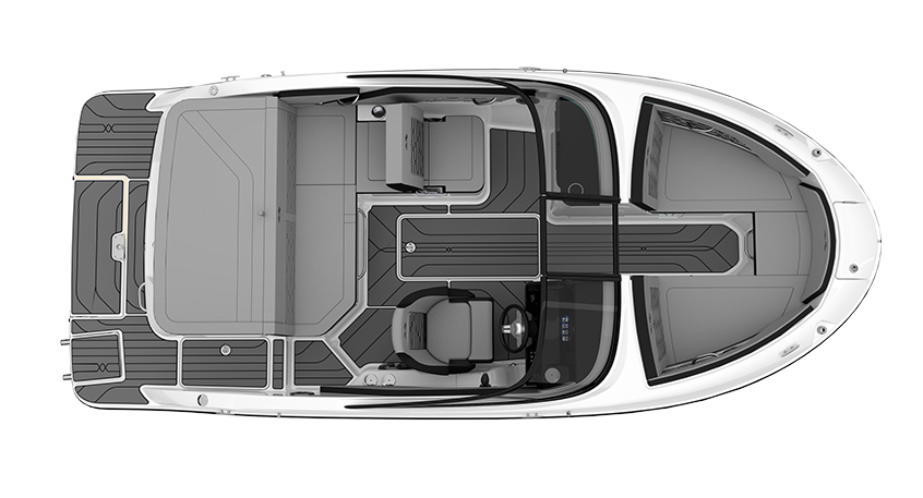 Sea Ray SPX 190 Floorplan